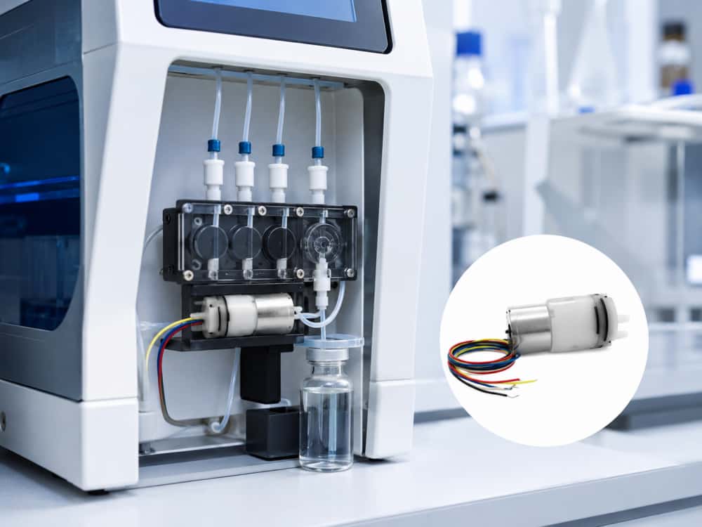 brushless micro water pump application in laboratory instruments and precision liquid control systems