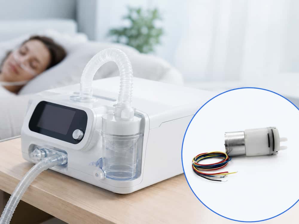 brushless micro water pump application in medical equipment and low noise devices